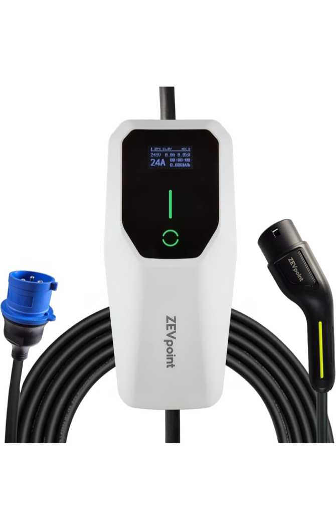 7.2kWh AC Fast Charger Black